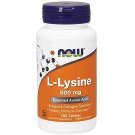 NOW L-Lysine 500 mg Tabs